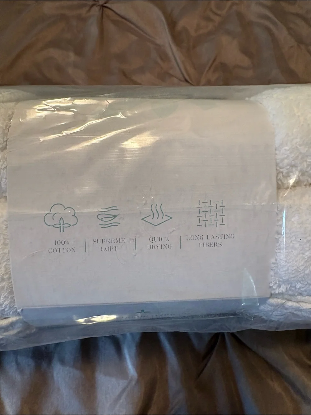White Bath Towels